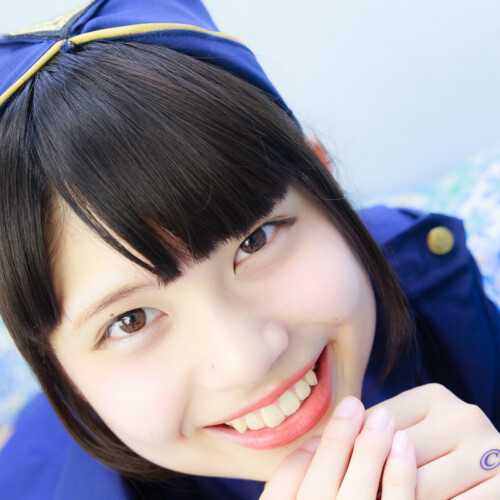 鹿目凛さん婦警コスプレ
