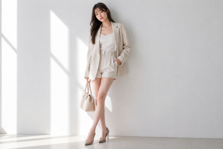 ファッションモデルイメージ写真