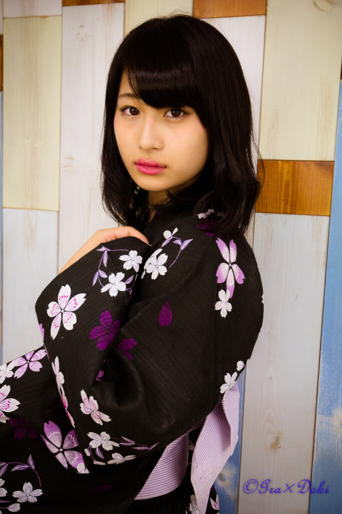 橋本美愛さん浴衣コスプレ