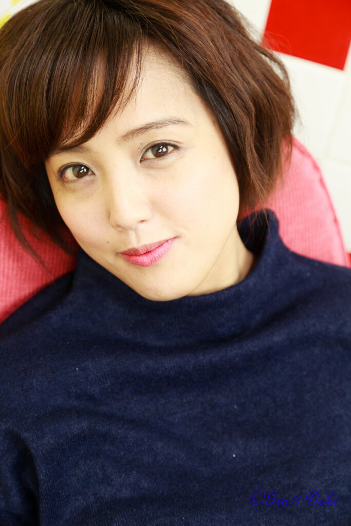 日里麻美さん私服ポートレート