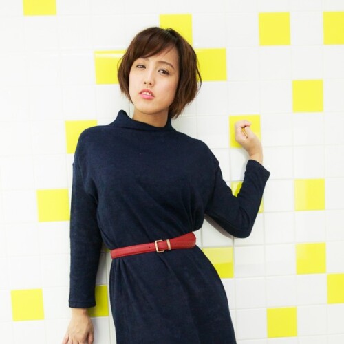 日里麻美さん私服ポートレート