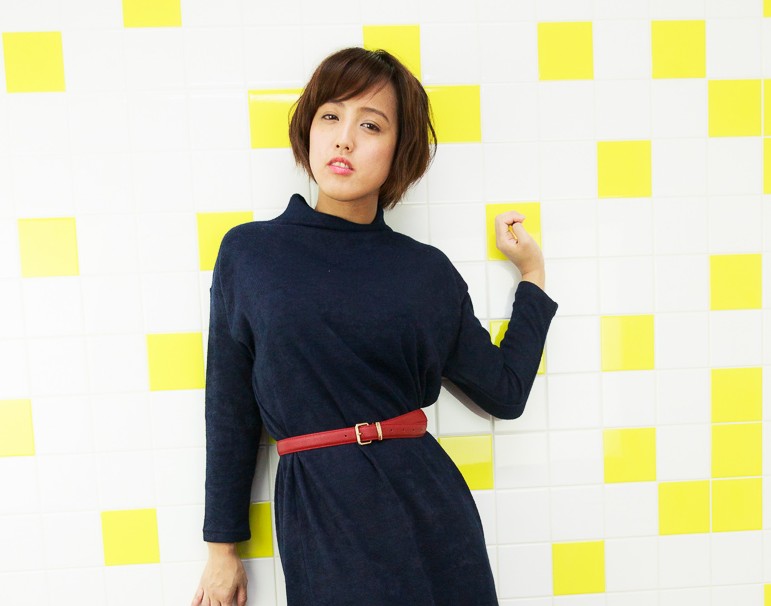 日里麻美さん私服ポートレート
