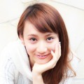プロフ撮影中のポートレート