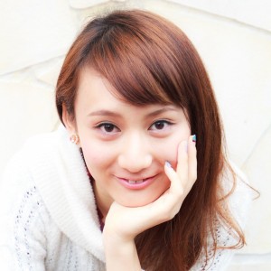 プロフ撮影中のポートレート