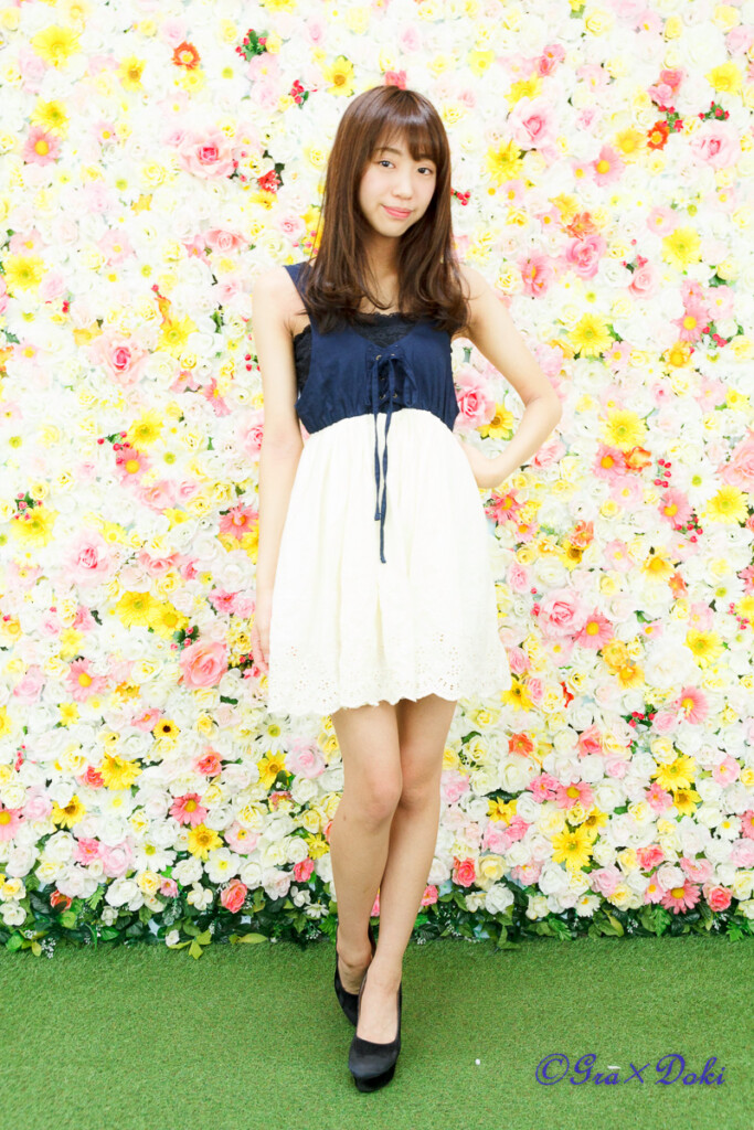 撮影会モデルの町田有沙さんの私服ポートレート