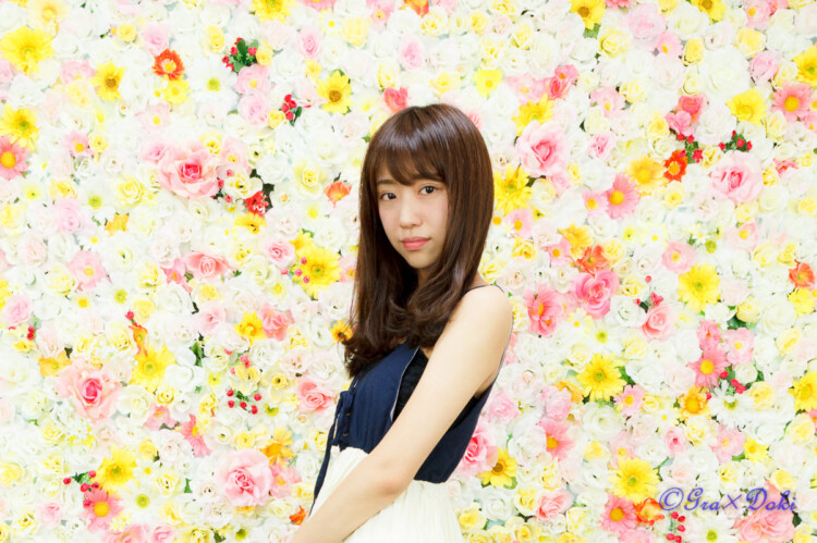撮影会モデルの町田有沙さんの私服ポートレート