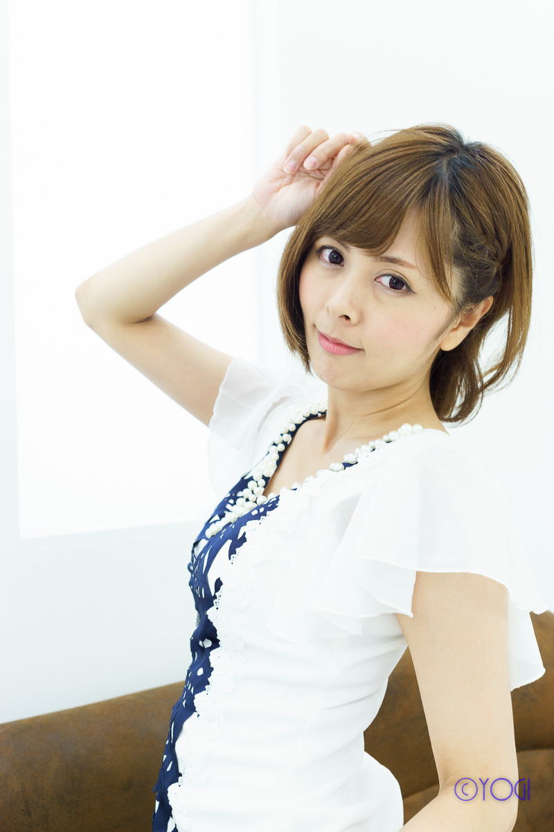 撮影会モデル佐倉りおさんの私服ポートレート