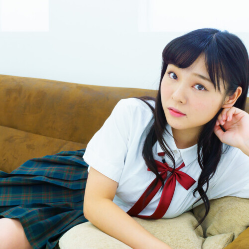 撮影会モデル仲村まひろさんの制服コスプレ