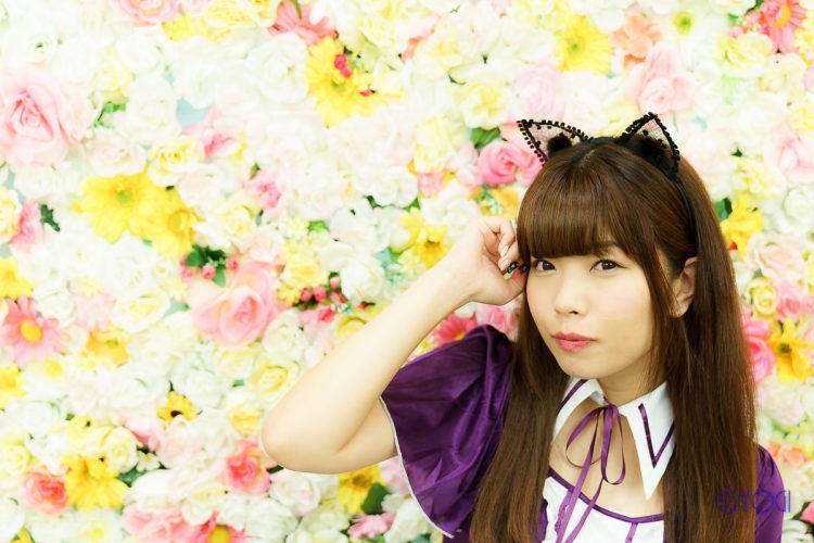 辻あいり　猫耳メイドコスプレ