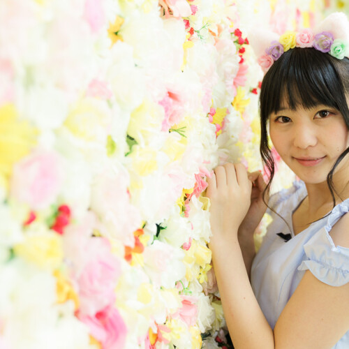 撮影会モデル日向いちかさんの私服ポートレート