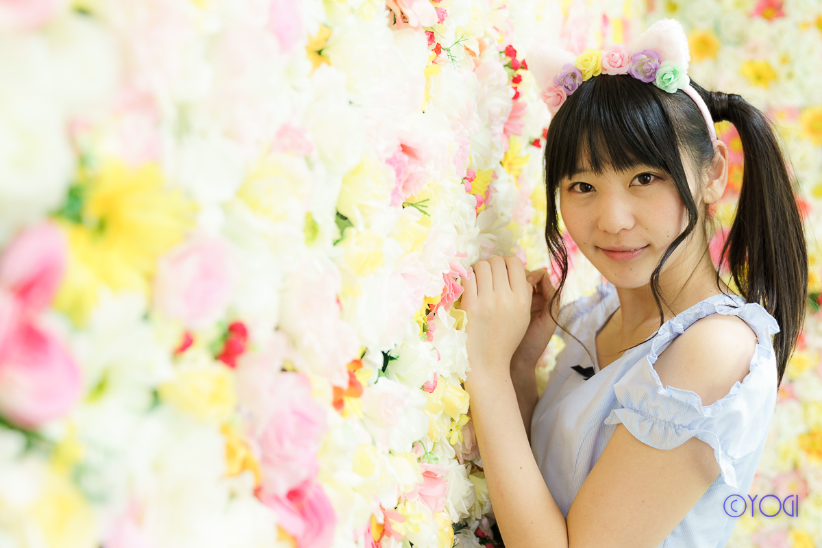 撮影会モデル日向いちかさんの私服ポートレート