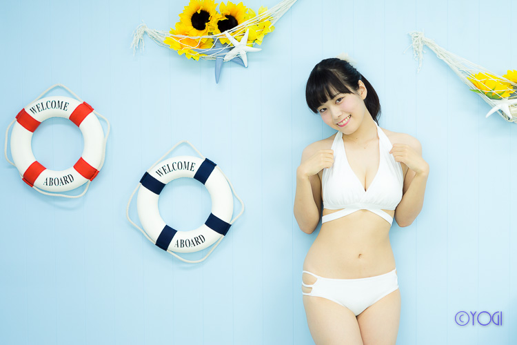 東雲うみ 水着ポートレート