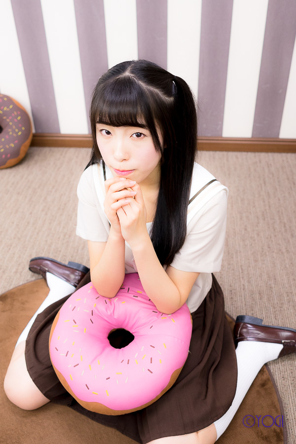 瀬名深月 制服コスプレ