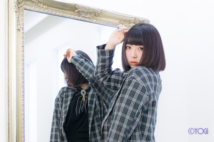 夏波珠李 私服ポートレート