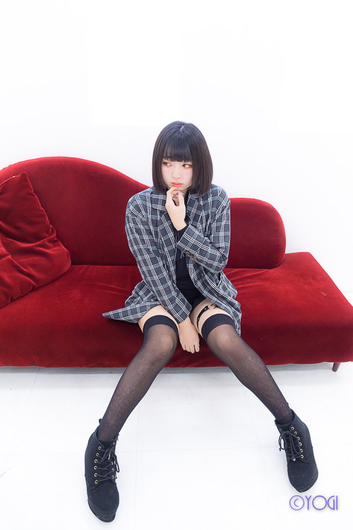 夏波珠李 私服ポートレート