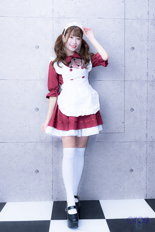 藤井聖羅 メイドコスプレ