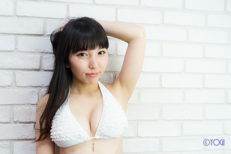 月城海里愛 水着ポートレート