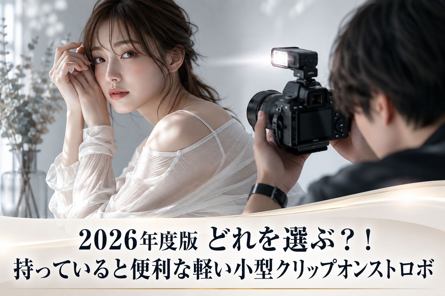 2026年版 どれを選ぶ？！持っていると便利な軽い小型クリップオンストロボ