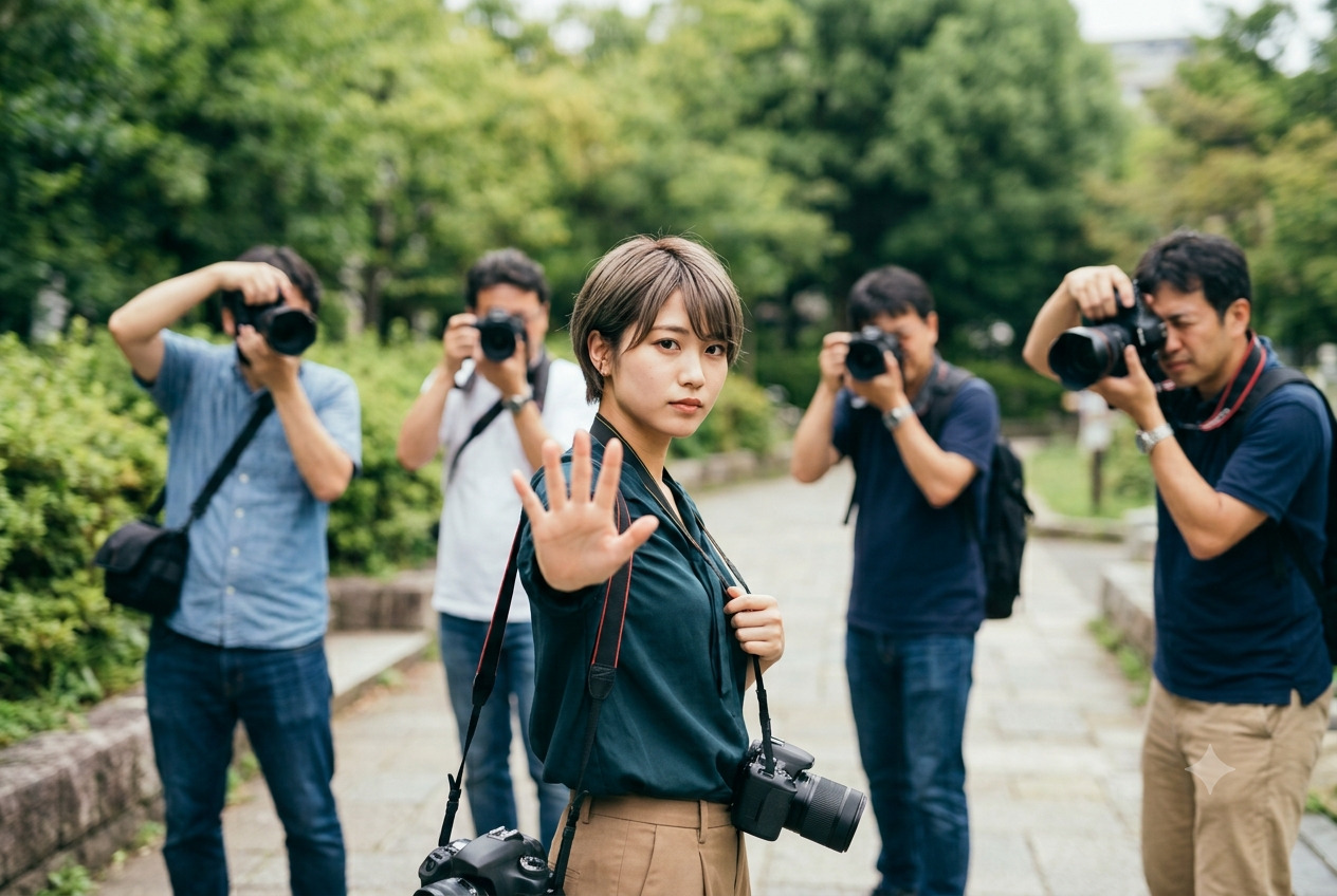 撮影会で「触られたくない」を我慢しない。